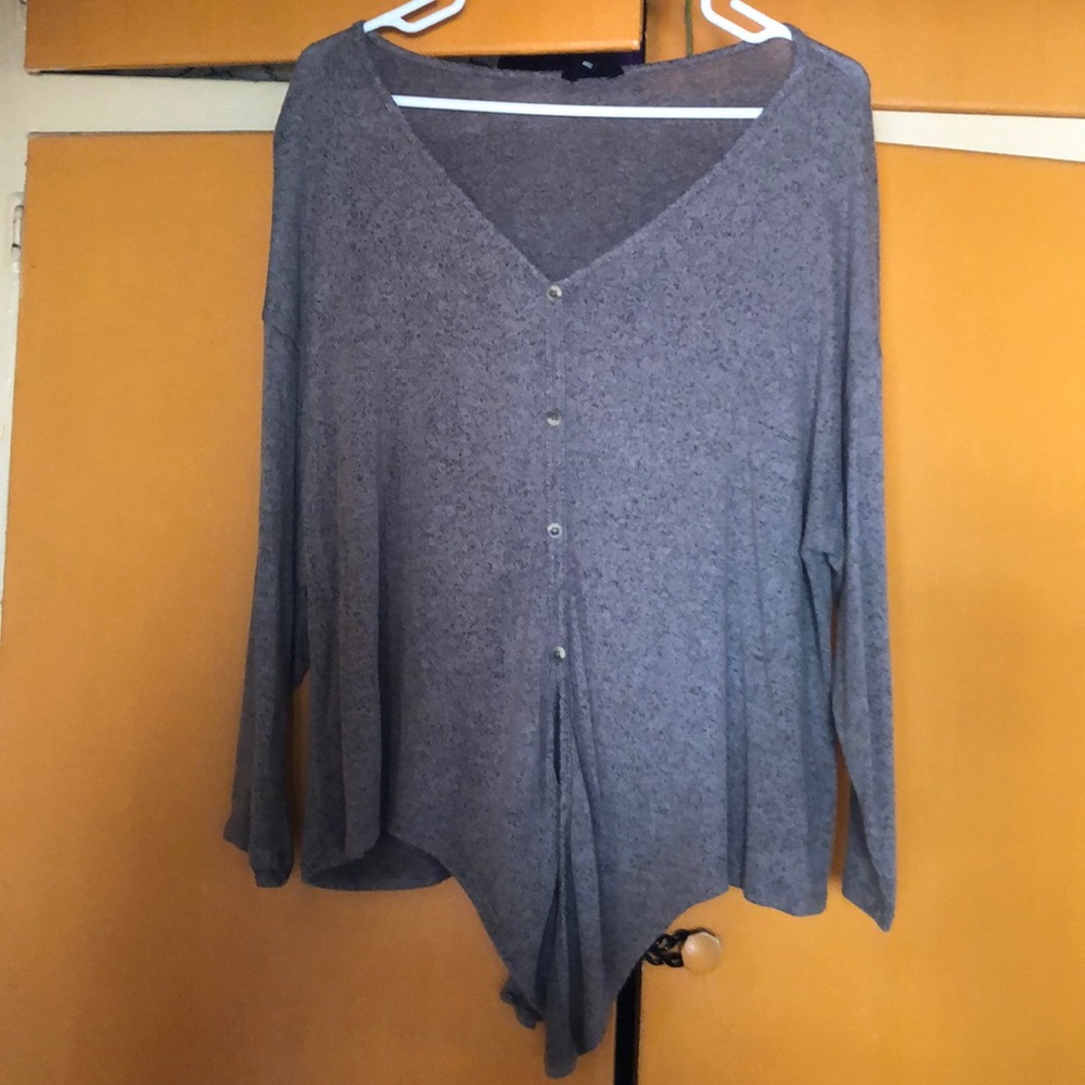 Dark tan blouse